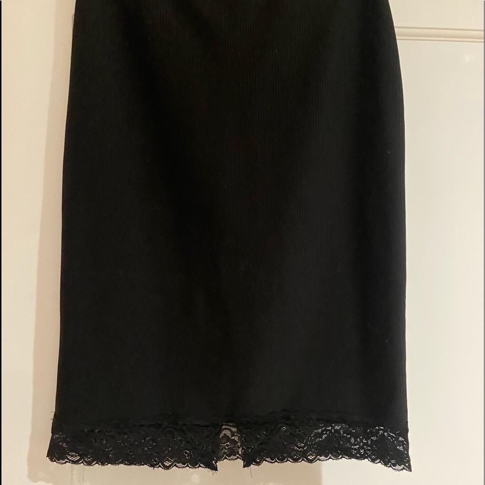 Black xsmall Express skirt, elastic waist, comfortable fit.